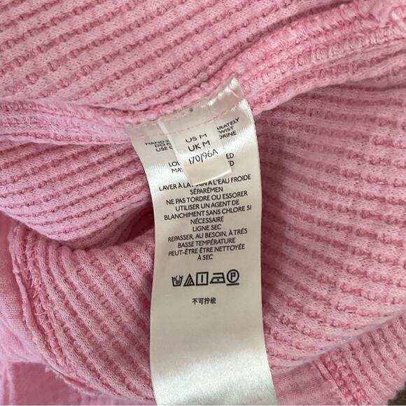 Free‎ People We The Free Palo Santo Pullover Oversized Sz M pink - Picture 5 of 10